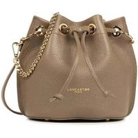 lancaster bolso de mano bolso saco alba double taupedorado para mujer