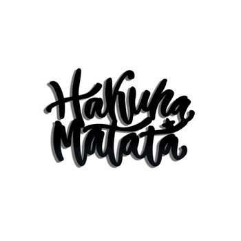 Iluminación Led Decorativa Hakuna Matata Verde 40x60 Cm