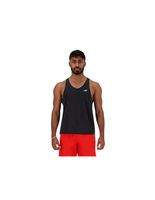 camiseta new balance athletics singlet hombre negro
