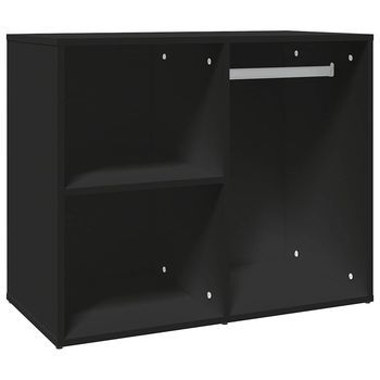 Armario 40x80x65 Cm Madera - Negro