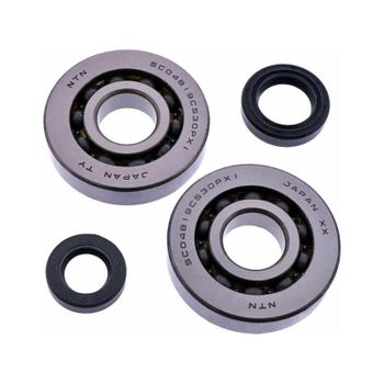 Kit de cojinetes del cárter del motor Kawasaki KX 500 Athena