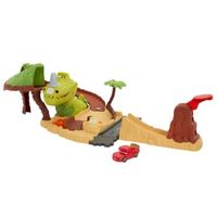 disney cars on the go patio juegos dinosaurios pista coches 3 anos