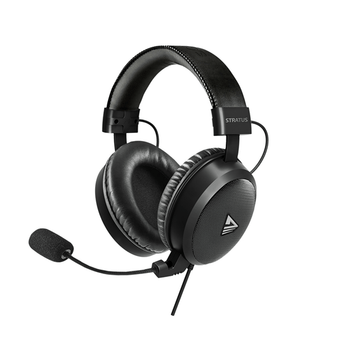 Savio Stratus Auriculares Al mbrico gancho de oreja Juego Negro
