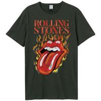 amplified clothing camiseta manga larga hot tongue para hombre