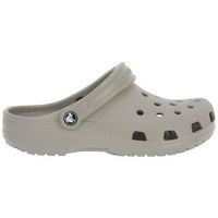crocs zuecos sabots classic clog gris para mujer