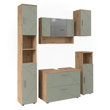 Juego De Muebles De Baño Irma 5 Partes Vicco