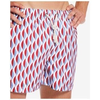 Gassa D'amante Bañador SESTRI LEVANTE 100100111-ROSSO/AZZURRO para hombre
