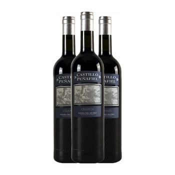 Thesaurus Vino Tinto Castillo De Peñafiel 12 Meses Ribera Crianza 75 Cl 13% Vol. (pack De 3 Unidades)