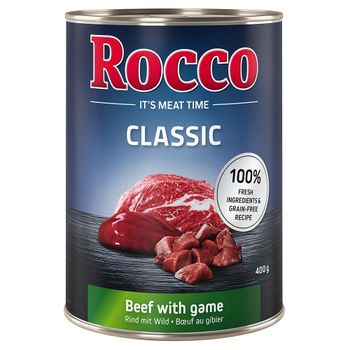 Rocco Classic Saver Pack 24 x 400g - Beef with Game
