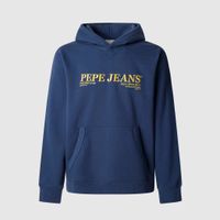pepe jeans jersey dylan hoodie azul pm582755-579