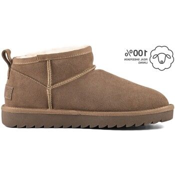 Colors of California Botas Short Sheepskin Boot In Suede para mujer