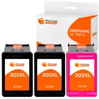pccom essential hp 303xl cartucho tinta compatible negrotricolor pack 3