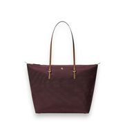 lauren ralph lauren para mujer 431950007018 bolso tote keaton grande de nailongranate osfa casual nylon reciclado