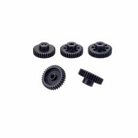 5pcs 48dp 33t 34t 35t 36t 37t engranaje de motor de metal para coche rc a escala 110 con eje de 3175 mm