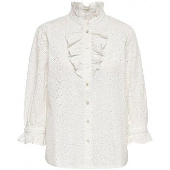 La Strada Blusa Camisa Neela Broderie - Star White para mujer