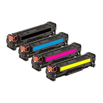 Compatible Multipack HP LaserJet Pro 200 Color M251n Printer Toner Cartridges (4 Pack) -CF210X