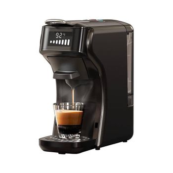 Cafetera de Cápsulas HiBREW H1B-black 20 Bares con múltiples adaptadores