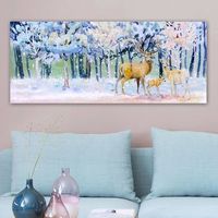 pintura decorativa lienzo yty103152547235450120 multicolor 50x120