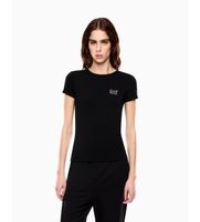 ea7 para mujer 7w001149af12945 camiseta natural ventus negro xl casual manga corta poliester reciclado