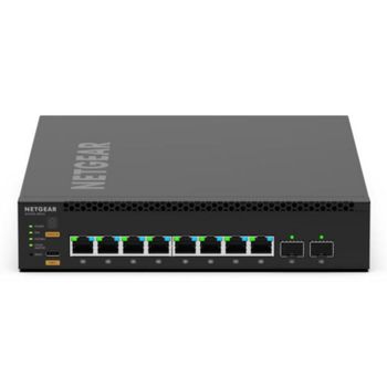 Switch gestionado Netgear MSM4310 8x2.5G PoE++ 2xSFP28 Montaje rack 1U