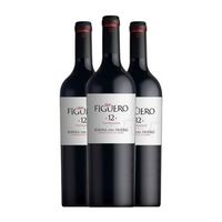 figuero vino tinto 12 meses ribera crianza botella medium 50 cl 14 vol pack de 3 unidades