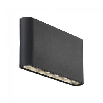 Aplique led de exterior kinver (2x6w)