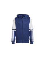 chaqueta de futbol adidas squadra25 hood infantil azulblanco