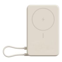 power bank xiaomi bhr08pbgl 5900 mah cargador inalambrico beige