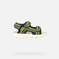 geox sandal airadyum nino verde militarazul marino