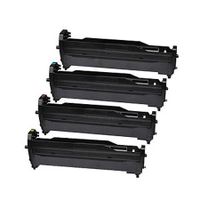 compatible multipack oki c3400 printer toner cartridges 4 pack -43460208