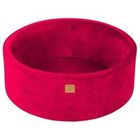 meowbaby piscina sin bolas round seca para ninos magenta 90x30cm