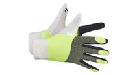 guantes deportivos craft adv lumen fleece amarillo blanco