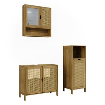 Conjunto De Muebles De Baño De 3 Piezas Liora 3 Partes Vicco