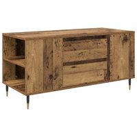 mesa de cafe madera envejecida 102 x 445 x 50 cm vidaxl