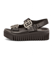 art para mujer 115791101003001 sandalias de piel 1579 brighton negro 42 3 a 5cm hebilla casual
