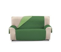 cubre sofa acolchado reversible 3 plazas donegal collections plus nina oliva  botella