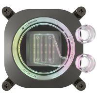 corsair icue link xc7 rgb elite bloque de refrigeracion liquida para cpu gris sigilo