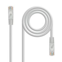 cable de red rj45 utp nanocable cat6a 7m gris