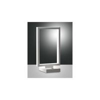 lampara de mesa led blanca bard 15w 3394-30-102 fabas luce