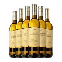 cuatro rayas vino blanco cuarenta vendimias rueda joven 75 cl 13 vol pack de 6 unidades
