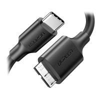 cable ugreen us312 usb micro-b 30 a usb tipo c 1 m carga rapida y transferencia de datos