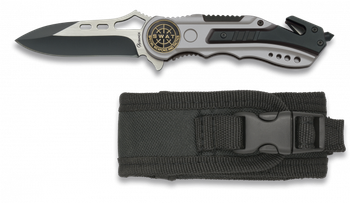 Navaja Albainox Gris Sin Sierra. H:6.5