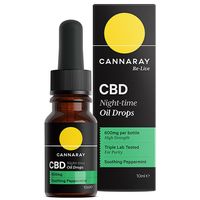 cannaray night time oil drops 600mg