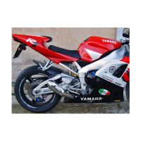 silenciador de escape yamaha yzf-r1 -01 mass cafe racer curve