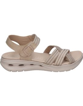Sandalias Con Cuña Para Mujer Amarpies Abz28656 Beige 38