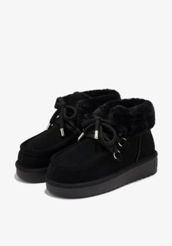 Botas Nordic Mid Fur Black - Negro
