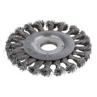 cepillo metalico de disco trenzado taladro 222 mm o 115 o 115 15 mm