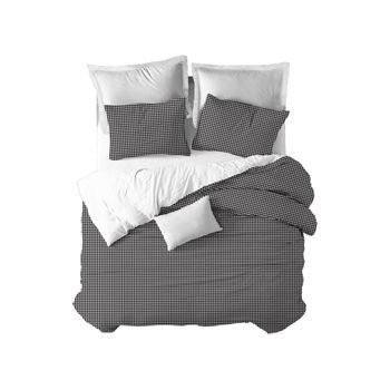 Funda Nórdica Vichy Negro -  Cama160 (250x270)