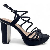 timbos nauticos sandalia tacon fiesta mujer negro 130756 para mujer
