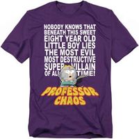 south park camiseta professor chaos para mujer